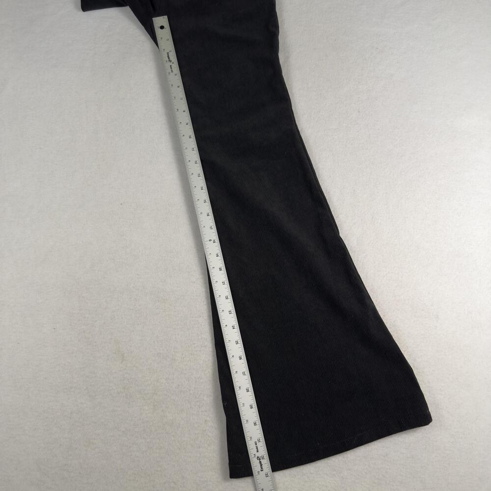 Vtg Y2K JEALOUS TOMATO Jumpsuit Bell Bottom Flare Stretch Corduroy Black Size XS - Picture 15 of 16